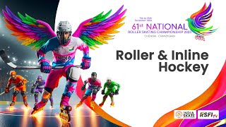 DAY 10  LIVE2 ROLLER amp INLINE HOCKEY LIVE  61ST NATIONALS  LIVE FROM CHANDIGARH [upl. by Nelleus]