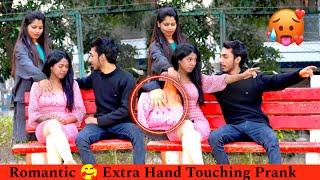 Prank Gone Wrong 😱 Extra Hand Touching Prank on Cute Girl [upl. by Silliw342]