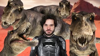 EU TENHO UM EXÉRCITO DE TIRANOSSAUROS REX NO ARK [upl. by Elletnahs282]