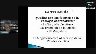 Curso Introducción a la Teología Clase 1  La Teología 16062020 [upl. by Golding]