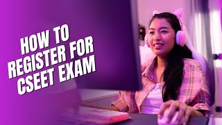 How to register for CSEET exam  CSEET  ICSI [upl. by Atilek291]