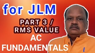 JLM  AC FUNDAMENTALS  PART 3  NPDCL  SPDCL  ELECTRICIAN  JLM ELECTRICIAN SUBJECT IN TELUGU [upl. by Melas944]