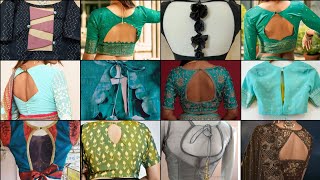 Back Neck Blouse DesignBlouse Designs Back SideBlouse Back Neck DesignsBlouse Back Design [upl. by Lladnik]