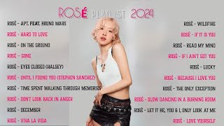 ROSE playlist all songs [upl. by Yroffej660]