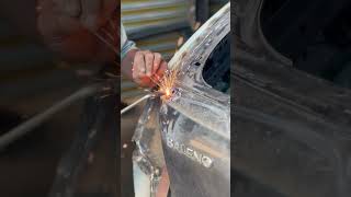 Full restoration of Baleno video is in process baleno h9automotive paintjob [upl. by Acirrehs]