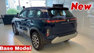 GRAND VITARA Base Model 2024 Updated  Maruti Suzuki GRAND VITARA sigma Blue Colour Review [upl. by Kirk992]