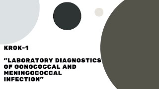 KROK1  Microbiology Virology and Immunology  Gonococcal and Meningococcal Infection [upl. by Ailemrac158]