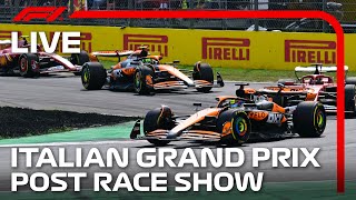 LIVE Italian Grand Prix PostRace Show [upl. by Enehs]