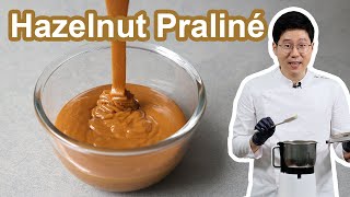 Full complete recipe of Hazelnut Praliné  Pastry 101  So useful to know [upl. by Sil]