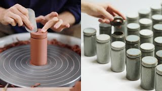 How to Make Simple Small Pottery Jars — Narrated Version [upl. by Naaitsirhc]