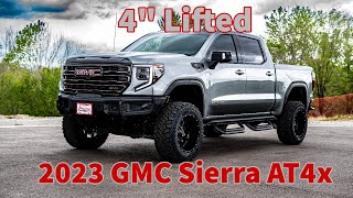 2023 GMC Sierra AT4x on 4quot Lift [upl. by Lela]