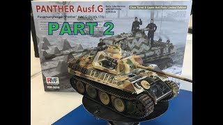 Building the Ryefield Models Panther ausf G part two with full interior [upl. by Kimball]