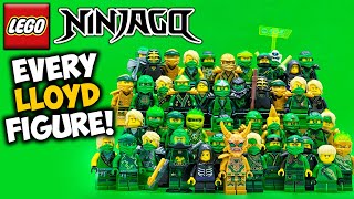 Every LEGO Ninjago Lloyd Minifigure 20122022 REVIEWED [upl. by Inus]