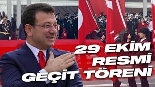 29 EKİM CUMHURİYET BAYRAMI RESMÎ GEÇİT TÖRENİ [upl. by Enelrihs482]