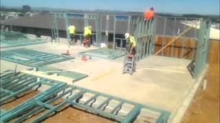 How to build Australian Wall frames [upl. by Lecrad65]