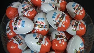 50 x Kinder Überraschung   Unboxing   Star Wars Twistheads Edition  Kinder Surprise [upl. by Eira]