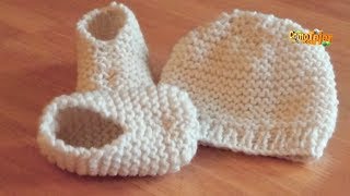 Boticas Patucos Patines Gorrito Recien Nacido Newborn Baby Hat 2 agujastricotpalitos 470 [upl. by Moitoso71]