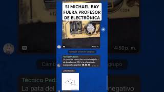 Si MICHAEL BAY fuera profesor de ELECTRÓNICA 😂 linkinpark michaelbay memes [upl. by Maloy]