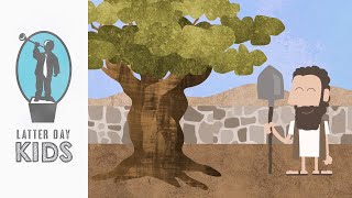 The Allegory of the Olive Tree  Animated Scripture Lesson for Kids Come Follow Me April 814 [upl. by Leirraj]