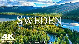 4K Sweden  Discovering Tranquil Lakes Dense Forests and the Enchanting Nordic Landscapes [upl. by Chae]