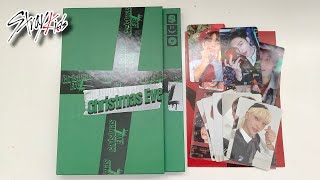 Stray Kids “Christmas EveL” FULL UNBOXING  FREEBIES [upl. by Nomled]