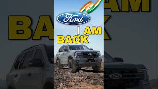 Ford To Re Enter India In 2024 automobile shorts india [upl. by Suitangi860]