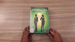 Codenames Duet  Unboxing [upl. by Willner503]