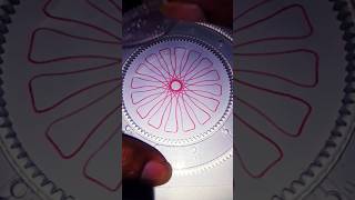 This is how I draw spirograph in my childhood 357 shorts ytshorts spirograph satisfying [upl. by Wesa807]