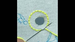 Learn to fix a hole in clothes Hand embroidery for beginners shorts short [upl. by Reniar]