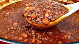 Homemade CHILI Recipe  Simply Mama Cooks [upl. by Barbur]