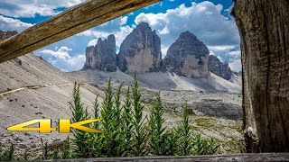 Tre Cime Di Lavaredo Dolomites Italy 🇮🇹 4K Walk Tour [upl. by Nohpets]