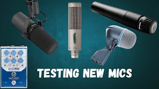 Testing The Royer R10 Shure SM7B Shure Beta52A in The Studio [upl. by Wolfgang]