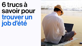 6 trucs à savoir pour trouver un job dété avec Career Kueen [upl. by Karlin517]