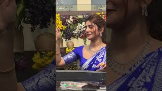 sreeleela at south India shopping mall openingtrending viralvideo filmeezone [upl. by Oech494]