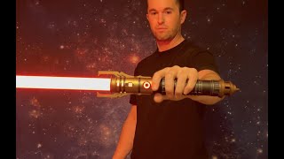 Sabertrio Daemos Lightsaber Review [upl. by Nirro778]