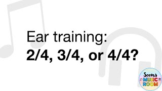 Time Signature Ear Training  Clap the Beats [upl. by Trebmal]