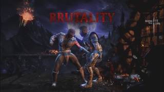 MKX SUBZEROs COMBOS amp BRUTALITIES COMPILATION [upl. by Longan733]