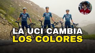 LA NUEVA NORMA DE LA UCI QUE CAMBIARÁ LOS MAILLOTS DE LOS EQUIPOS EN 2025 [upl. by Niatirb]