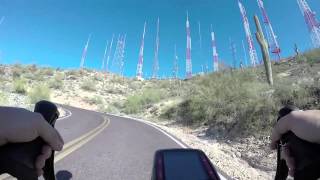 South Mountain TV Towers Ascent Road Cycling [upl. by Aicissej686]