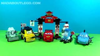 LEGO Cars Tokyo Pit Stop 8206 [upl. by Correna]