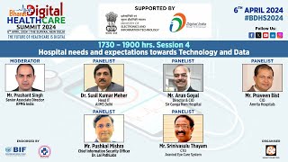 BharatDigitalHealthCareSummit2024 Session 4 Panel Discussion [upl. by Assena193]