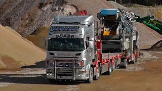 Best Of Scania R560 8x2 \8 Sound Bergvalls [upl. by Elleval]