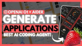 OpenAI o1  Aider The BEST AI Coding Agent Generate FULLSTACK Apps Better Than Sonnet 35 [upl. by Nyliret]