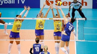 BRASIL X SÉRVIA  MUNDIAL FEMININO DE VÔLEI 2018 [upl. by Diskson]