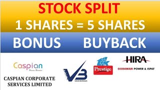 ttk prestige  varun beverages Ltd  GODAWARI POWER ISPAT LTD  stock split 💥 bonus 💥 buyback [upl. by Longo]