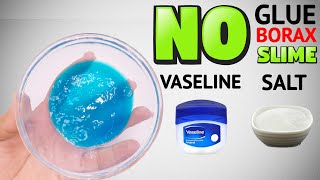 NO BORAX NO GLUE ONLY VASELINE amp SALT SLIMEHOMEMADE SLIMEDIY SALT SLIMESALT SLIMEMAKINGSALTSLIME [upl. by Burnie]