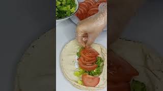 شاورما منزلية لجوع الليل خفيفة و لذيذة 🌯chicken shawarma recipe at home [upl. by Swithbart396]