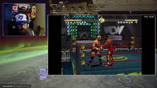 WCW Nitro 1P Tournament Lex Luger PS1 [upl. by Akcirre365]