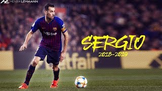 Sergio Busquets  Mr Simplicity  20182019 [upl. by Nap]