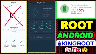 How To Root with KingRoot Any Android 2022 KingRoot is Working In Android 11 10 9 81 Fix 1 Problem [upl. by Lavella]